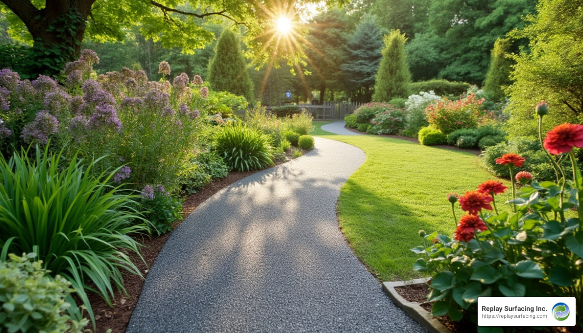 the pros and cons and recycled rubber walkways