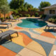 custom color pool decks