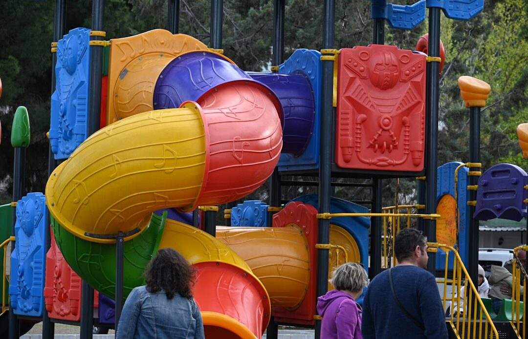 rubber resin playground