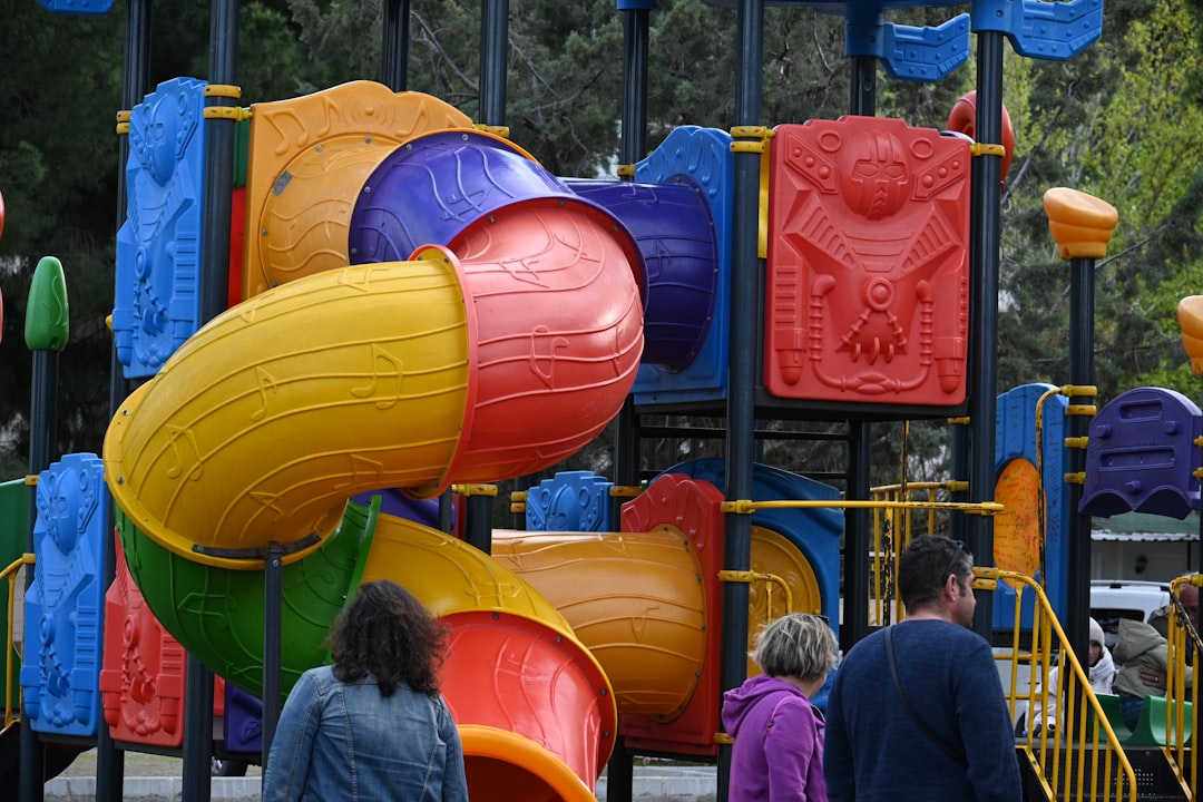 rubber resin playground