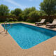 soft rock pool deck