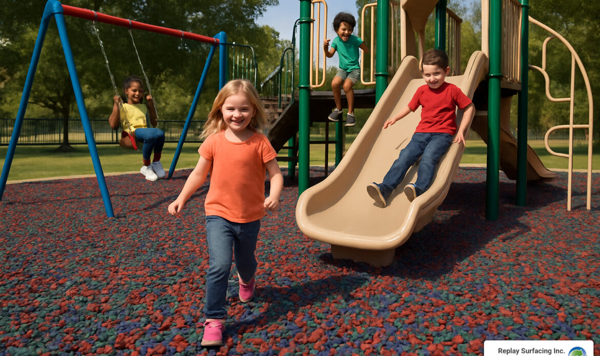 rubber mulch per ton