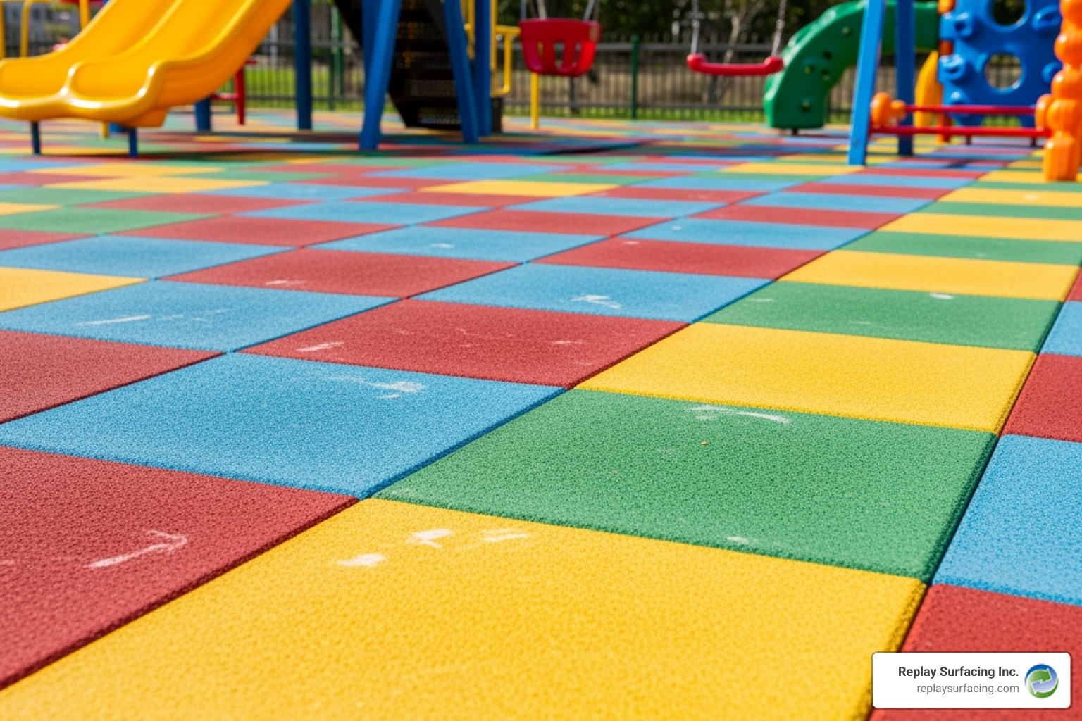 play safe rubber safety tiles