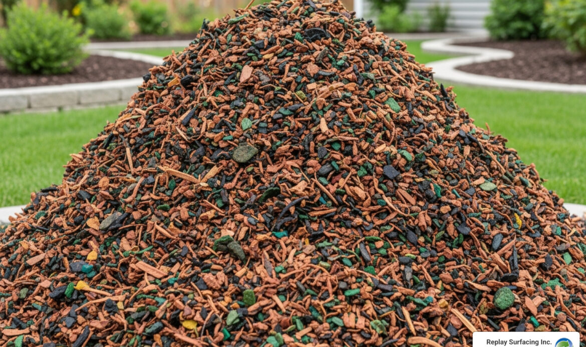 rubber mulch by the yard near me