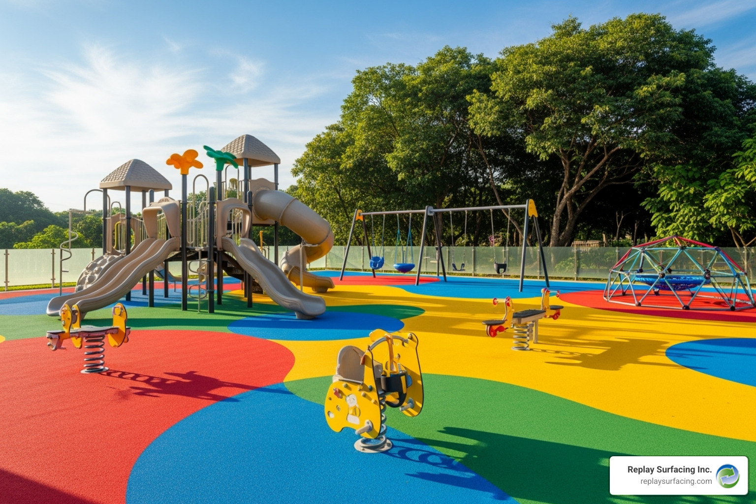 interlocking playground mats