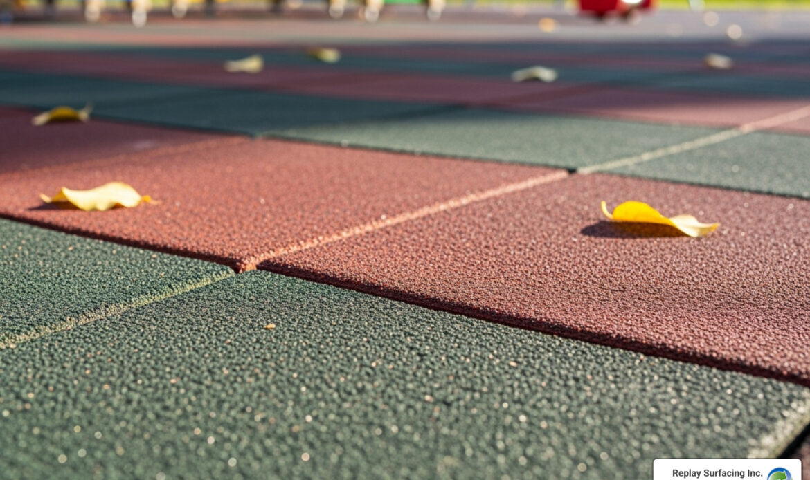 playsafe interlocking playground tiles