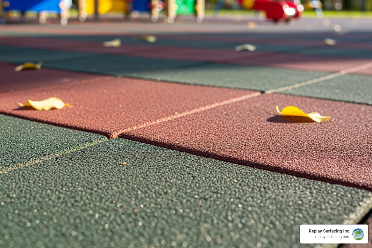 playsafe interlocking playground tiles