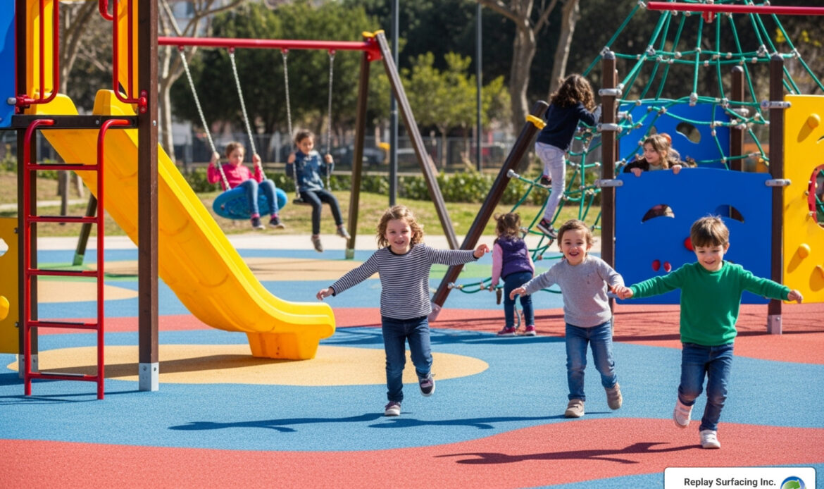 rubber chips for playground