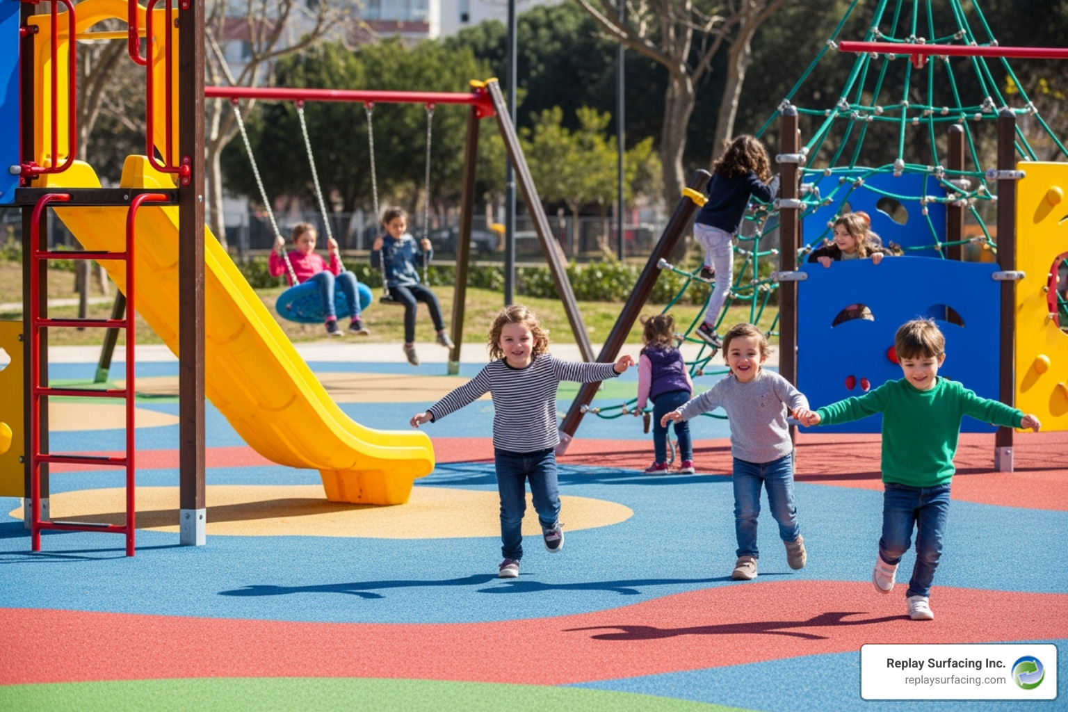 rubber chips for playground