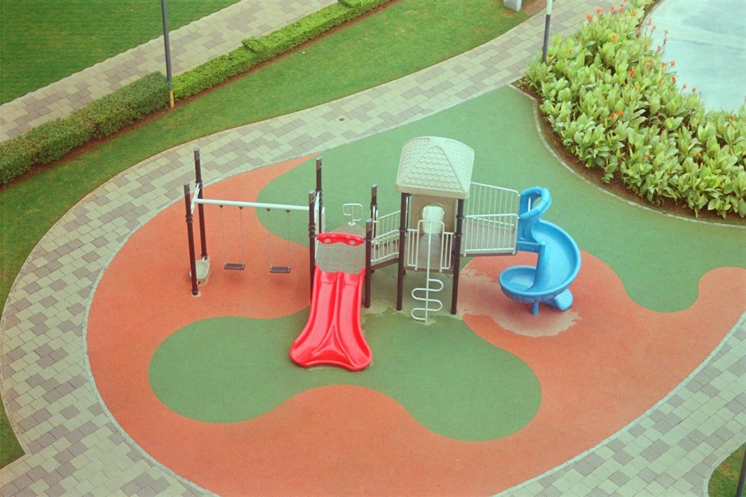 green playground mats