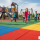 recycled playground surface