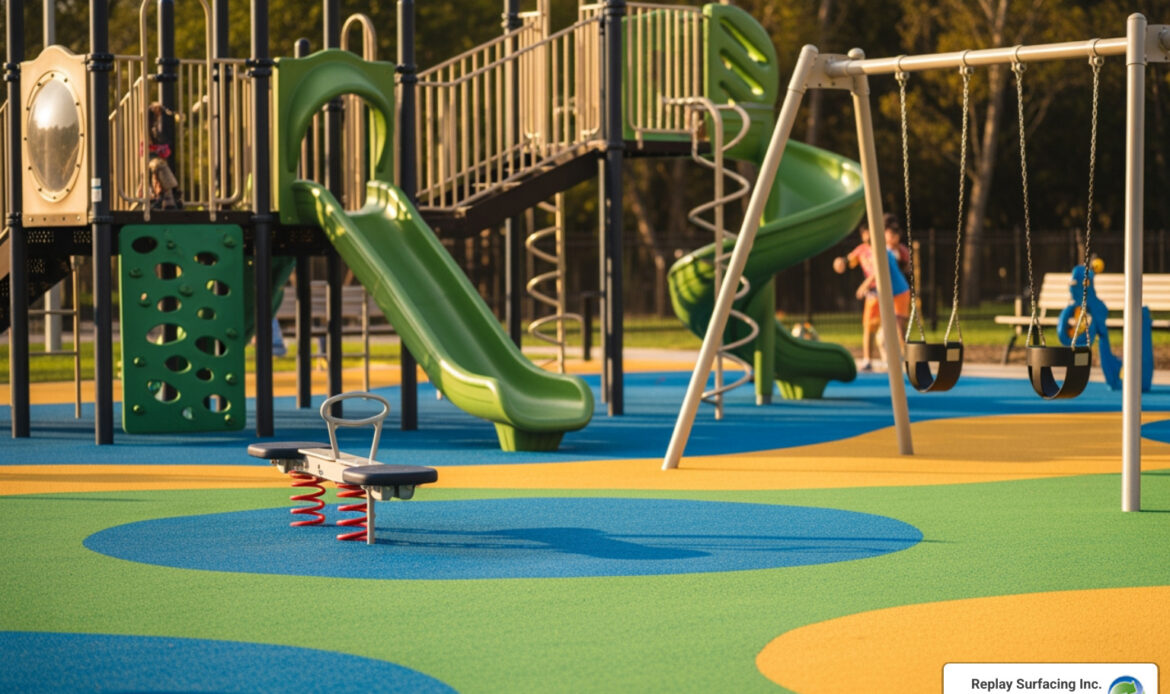 best rubber mulch for playground