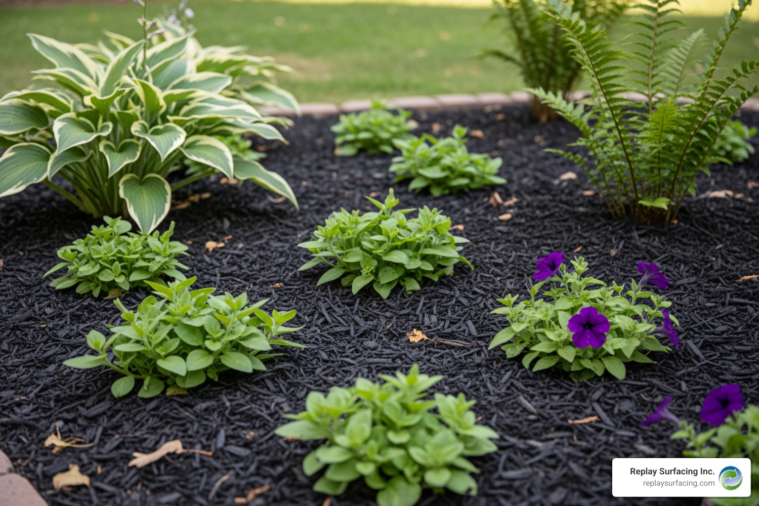 recycled rubber mulch near me