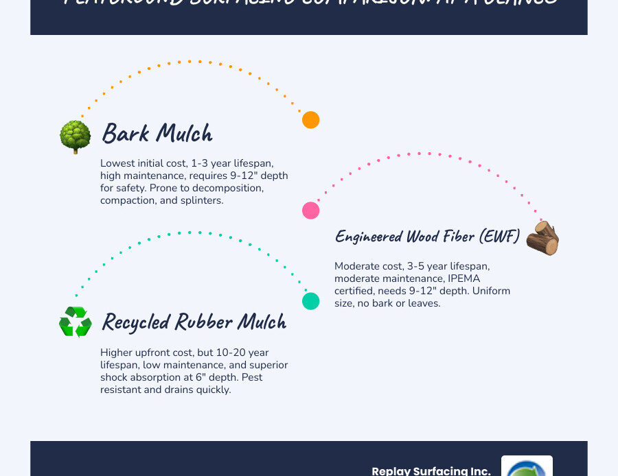 bark mulch playground surfacing