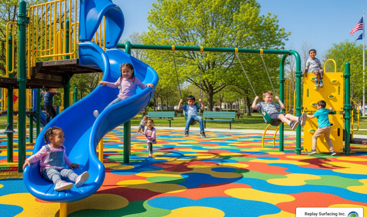 rubber crumb play surface