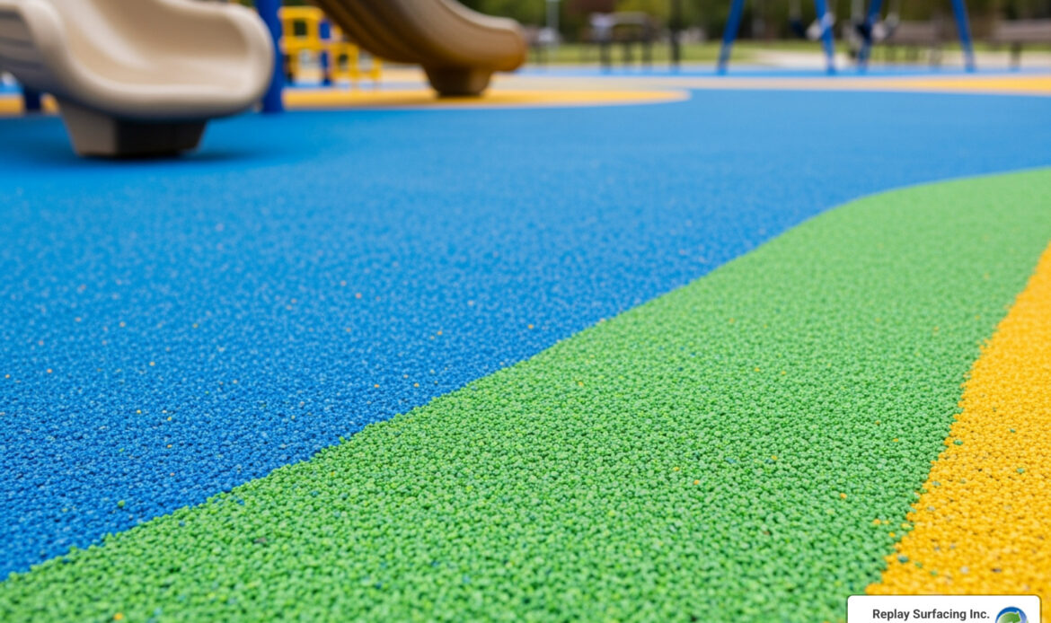 rubber crumb surfacing