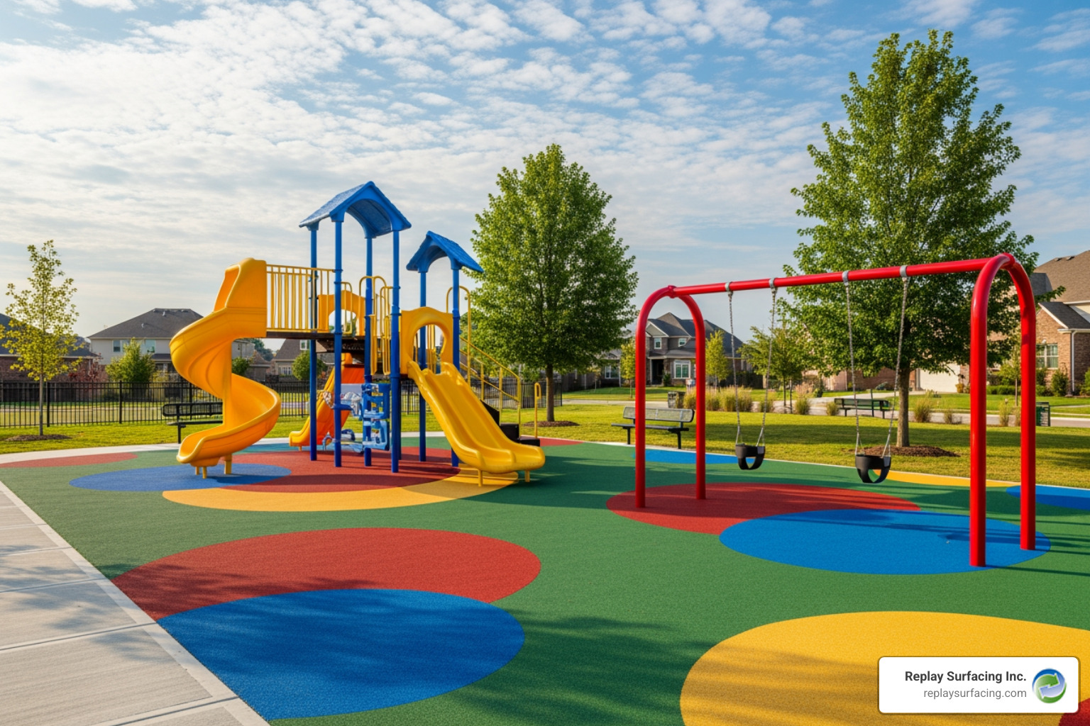 diy pour in place rubber surfacing