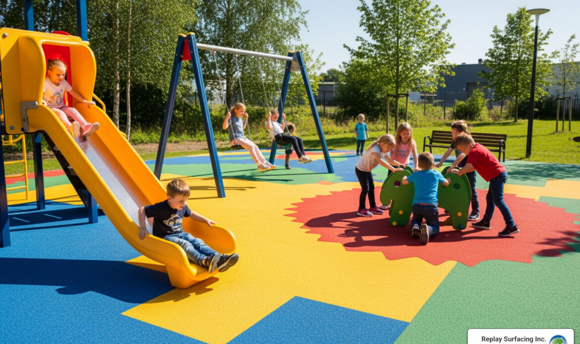 epdm wet pour rubber surfacing