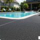 diy rubber pool deck