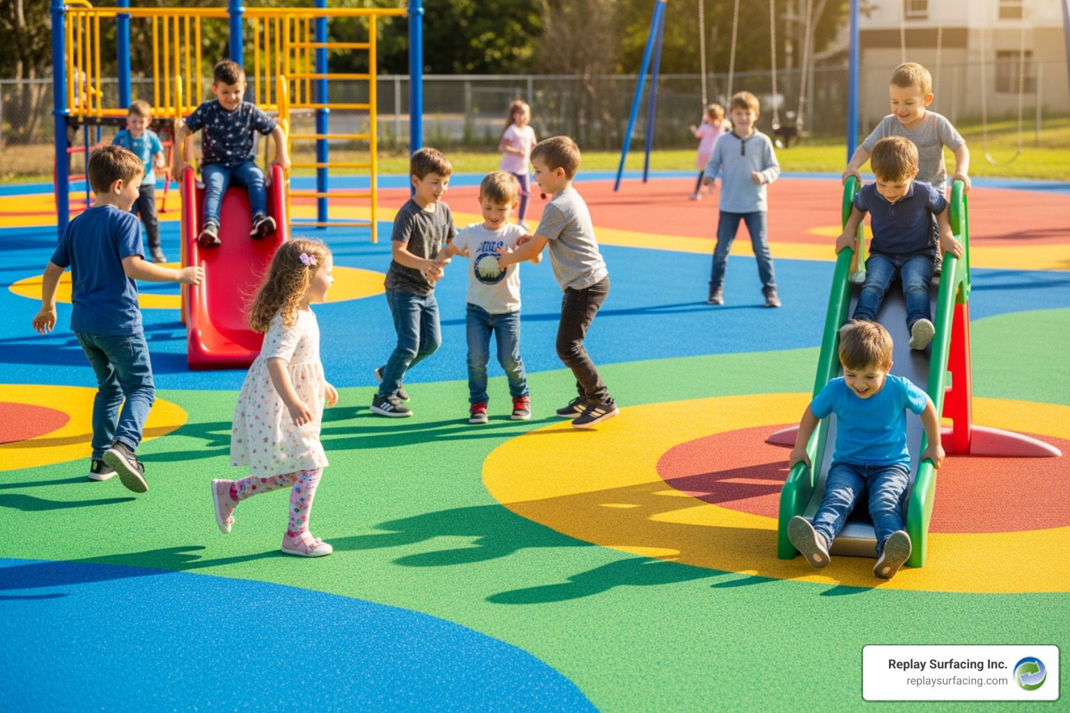 pip rubber surfacing