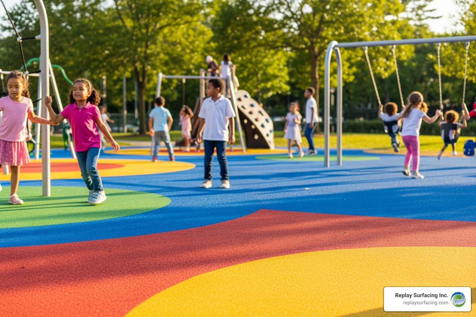 playground mats rubber