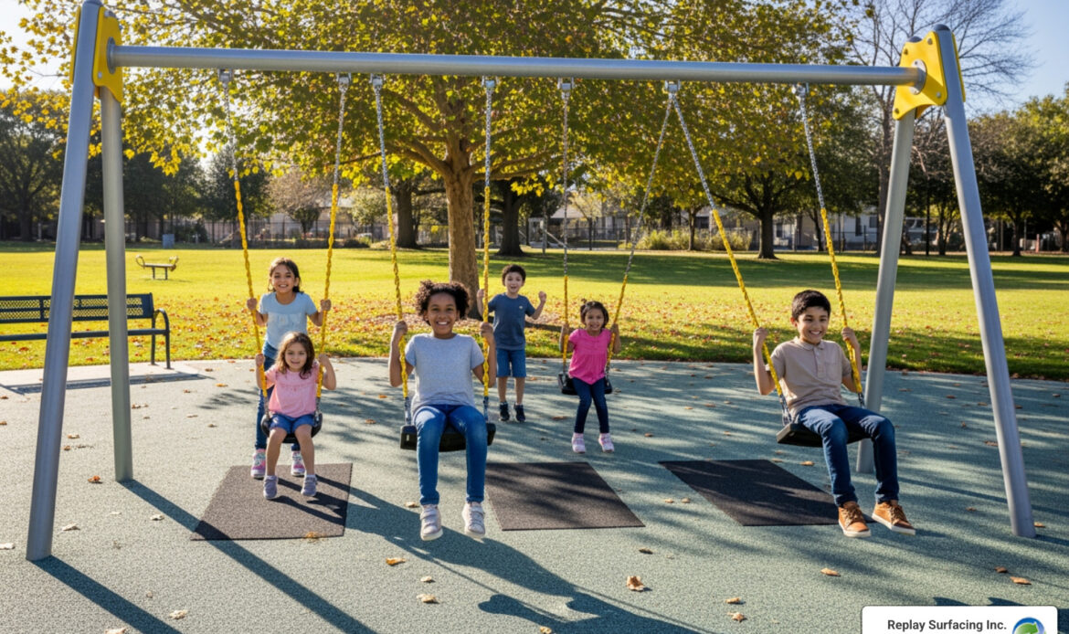 playground mats for under swings