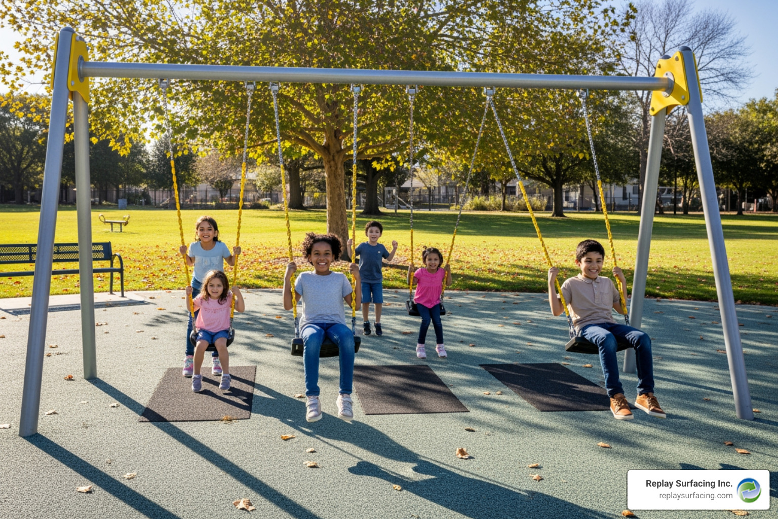 playground mats for under swings