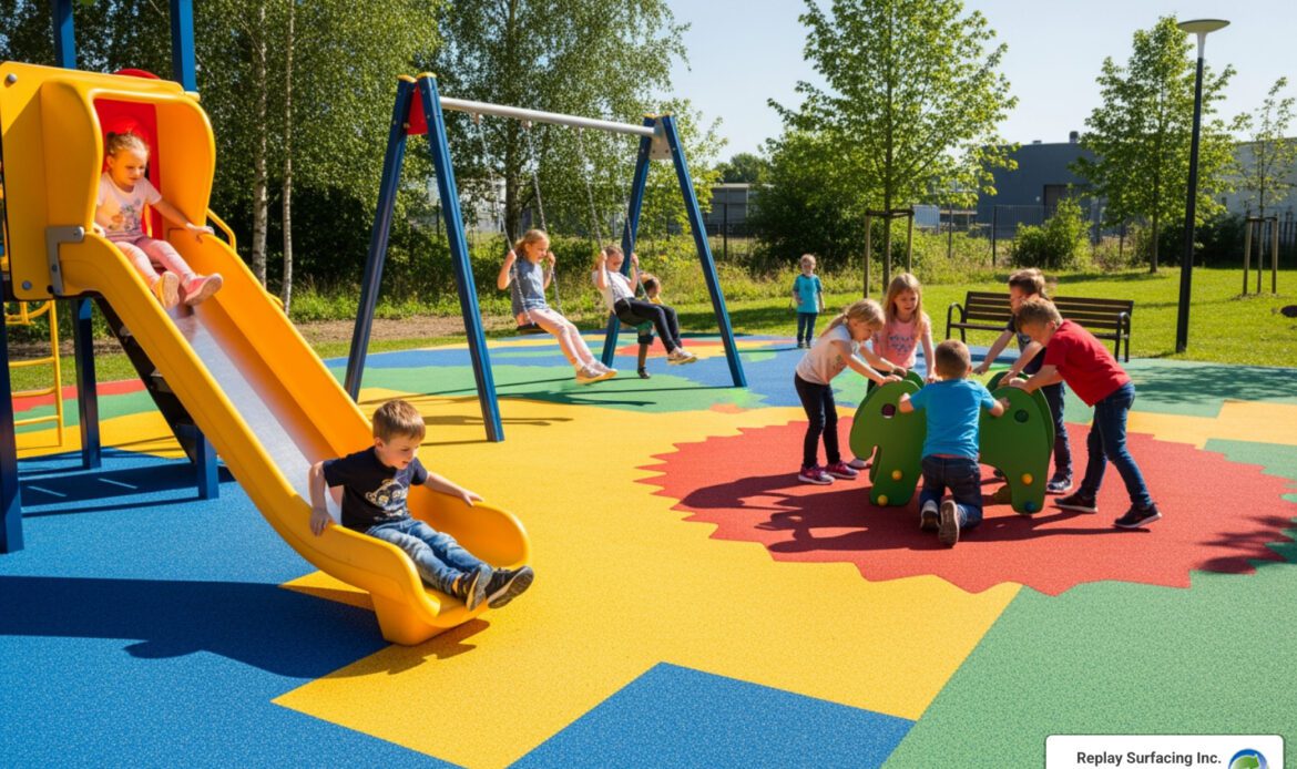 Municipal & City Park Rubber Surfacing