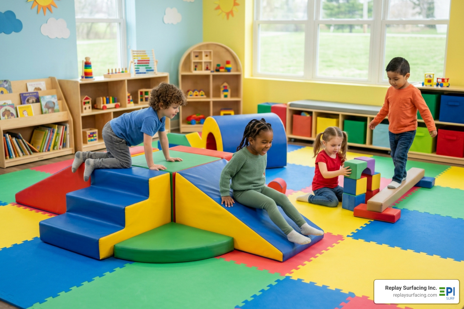 indoor playground mats