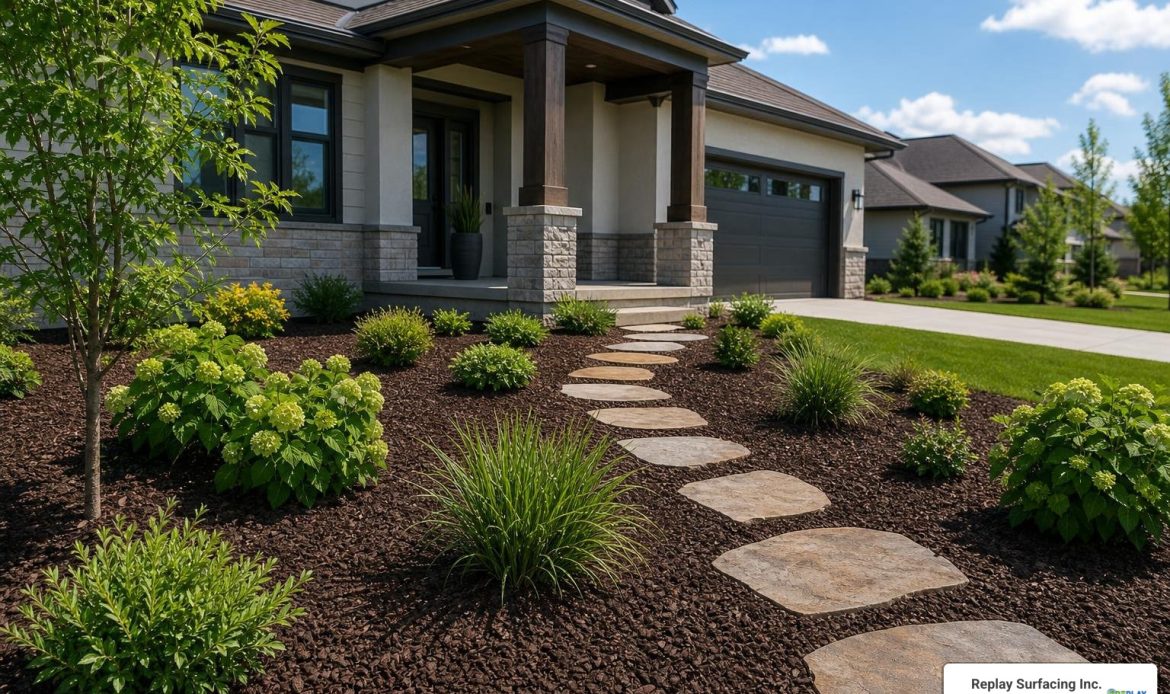 nuplay earthtone rubber mulch