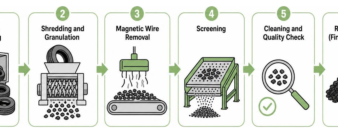 rubber mulch landscaping