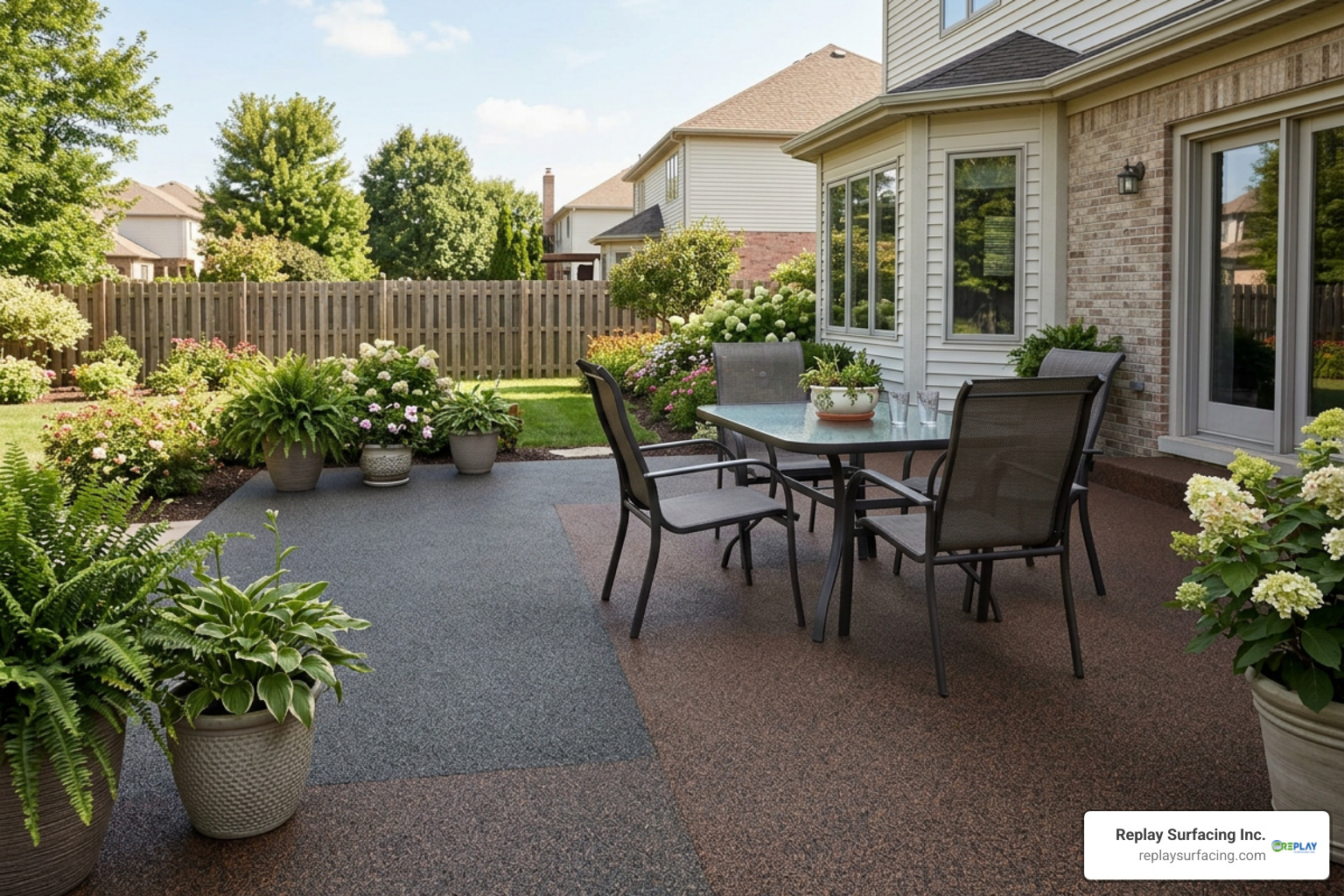 outdoor rubber flooring