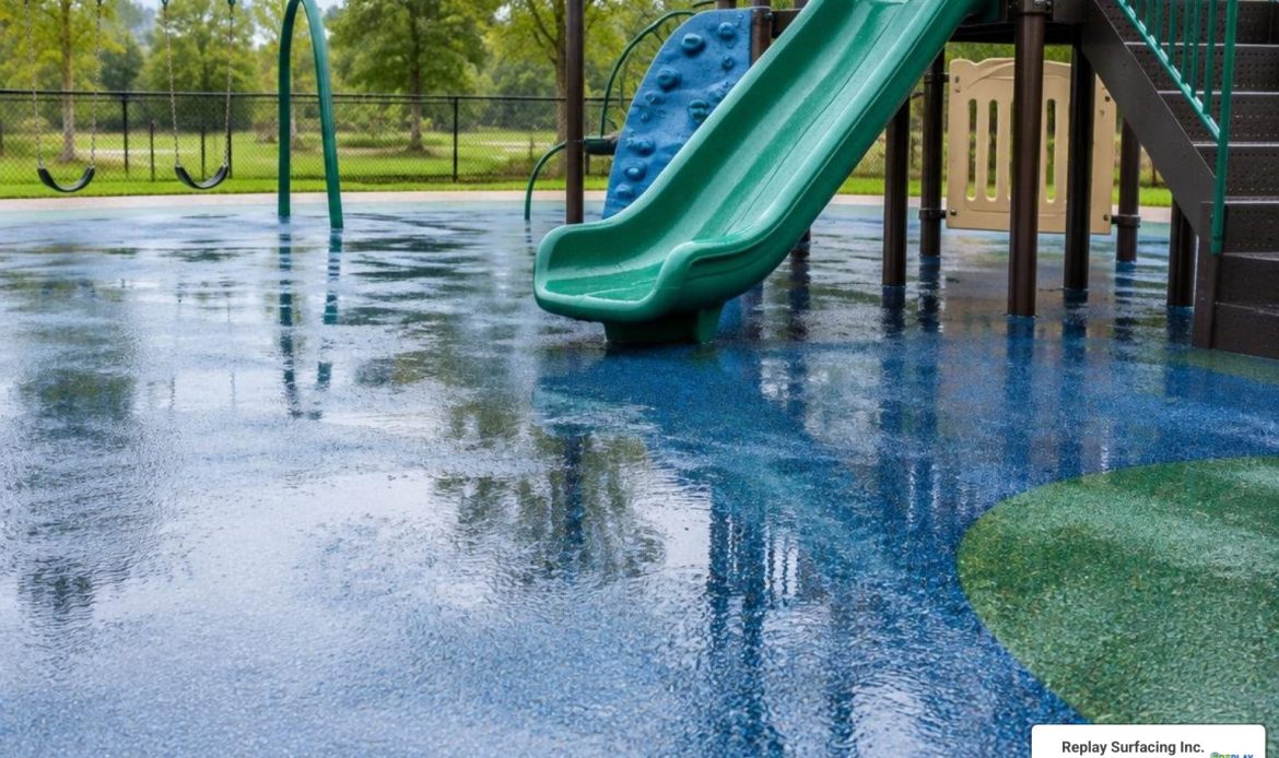 rubber playground surfacing sanford
