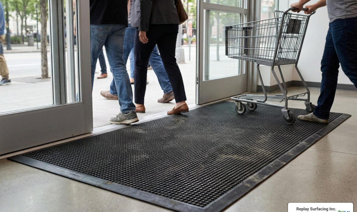 heavy duty rubber outdoor mats