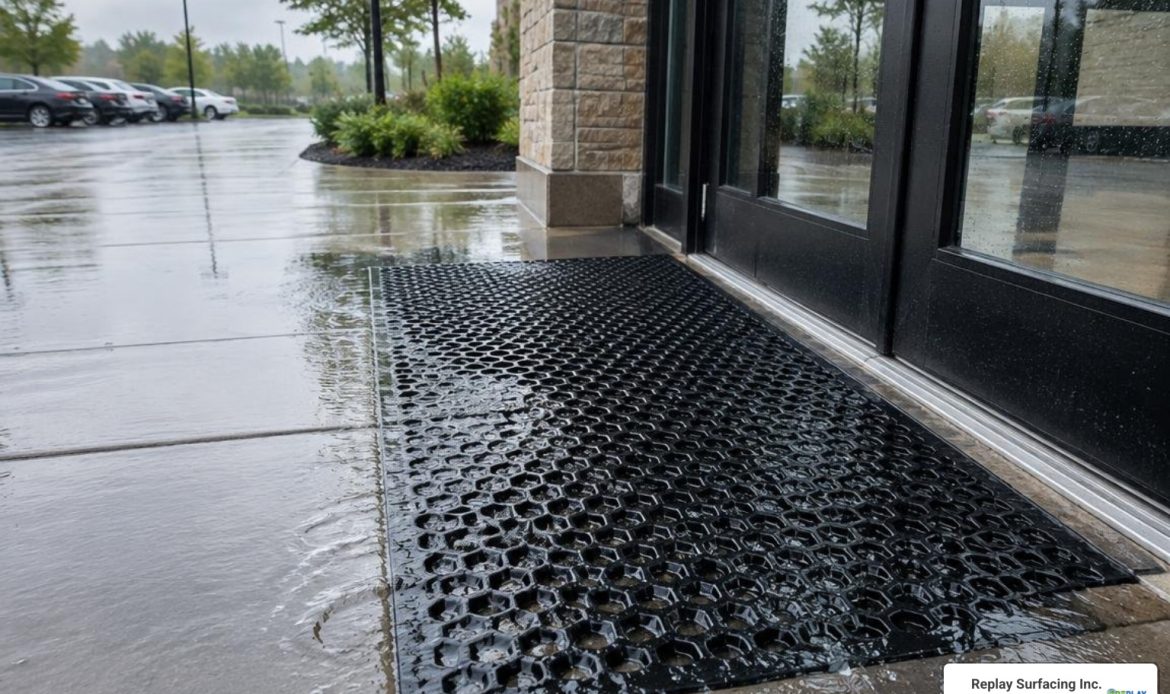 heavy duty outdoor rubber matting