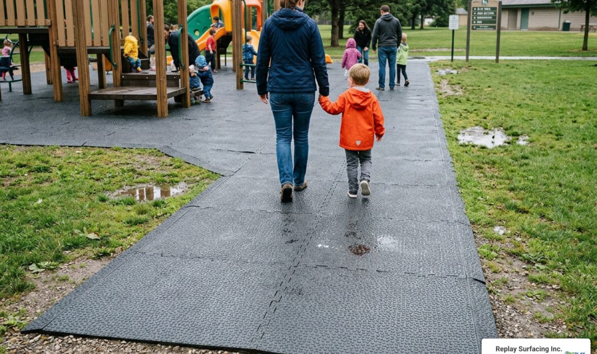 durable outdoor rubber matting