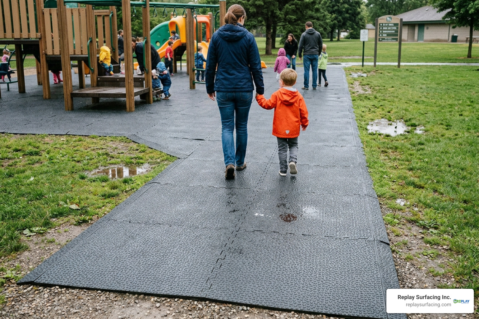 durable outdoor rubber matting
