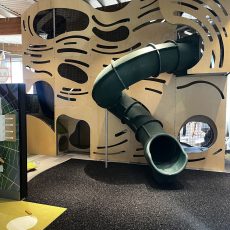 Kids indoor playground rubber surfacing with safe playground surfacing materials and durable playground rubber surfacing