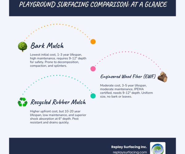 bark mulch playground surfacing