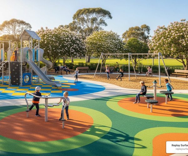 playground floor covering