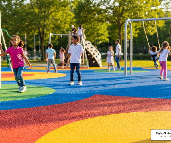 playground mats rubber