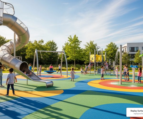 playground ground cover rubber mat