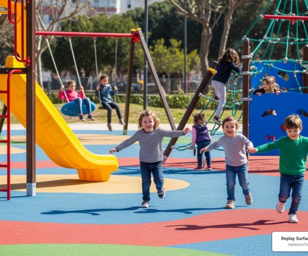 rubber chips for playground